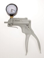 Nalgene&trade; reparierbare handbetriebene Unterdruckpumpen (PVC) mit Manometer